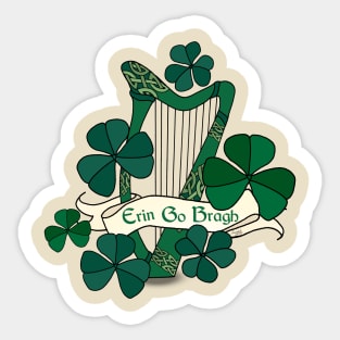 Erin Go Bragh (Ireland Forever) Sticker